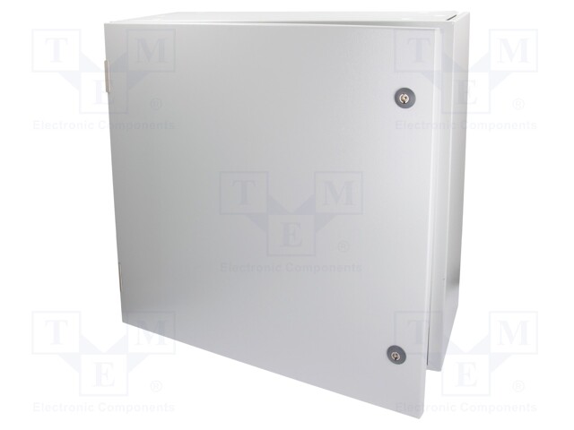 Enclosure: multipurpose; X: 600mm; Y: 600mm; Z: 250mm; SR2; steel