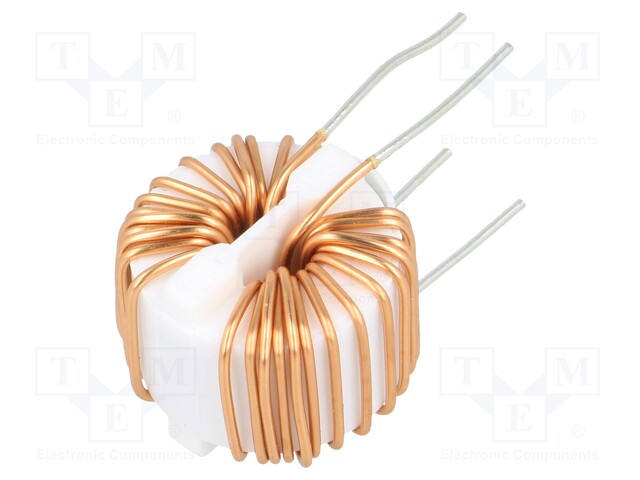 Inductor: wire; THT; 1mH; 50mΩ; 250VAC; -25÷120°C; Series: SC; 5A