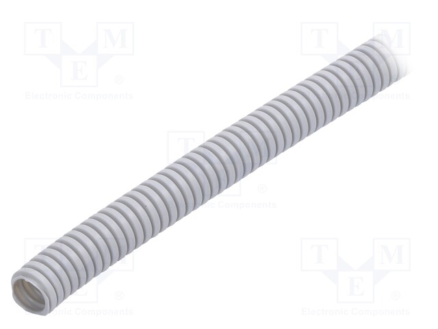 Protective tube; ØBraid : 16mm; grey; L: 25m; -5÷60°C; Øint: 11mm