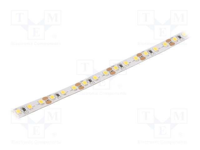 LED tape; white neutral; 2835; 12V; LED/m: 120; 8mm; IP20; 9.6W/m