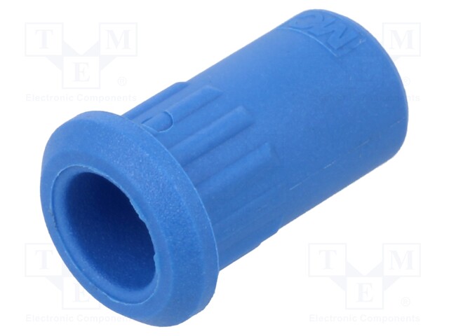 Case; 25A; 20.5mm; blue; for banana sockets