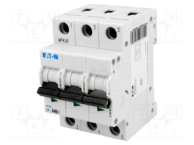 Switch-disconnector; Poles: 3; DIN; 40A; 400VAC; ZP; IP40; 1.5÷25mm2