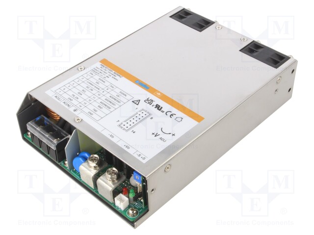 Power supply: switched-mode; for building in; 1000W; 36VDC; 28.8A