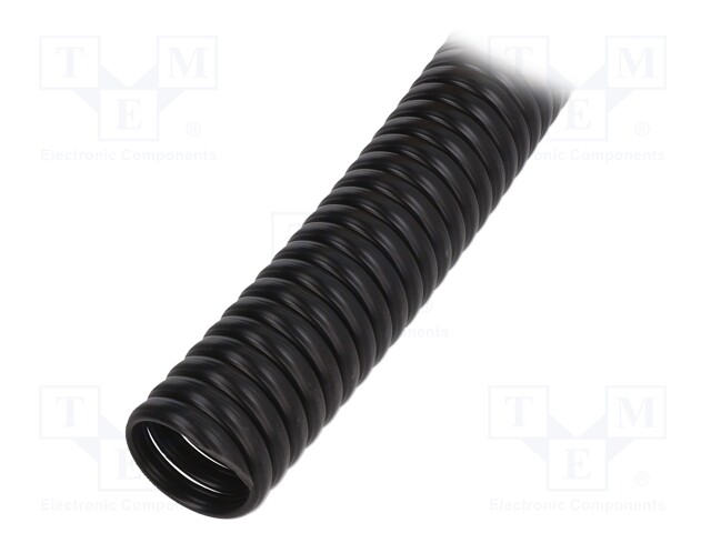 Protective tube; ØBundle : 48mm; polypropylene; black; L: 1m