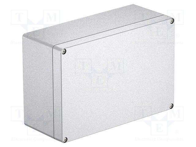 Enclosure: multipurpose; X: 160mm; Y: 260mm; Z: 90mm; Mx; aluminium