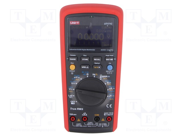 Digital multimeter; Bluetooth,USB; OLED; (60000); True RMS; 60nS