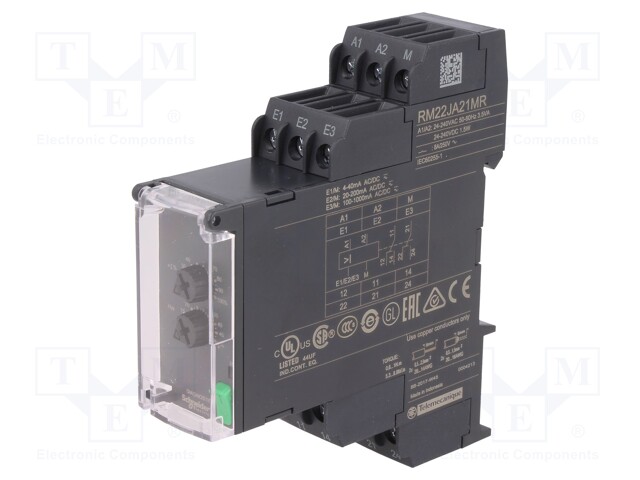 Module: current monitoring relay; AC current; 24÷240VAC; DIN