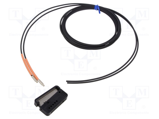 Sensor: fibre-optic; Range: 1500mm; -40÷70°C; Len: 2m; Housing: M4