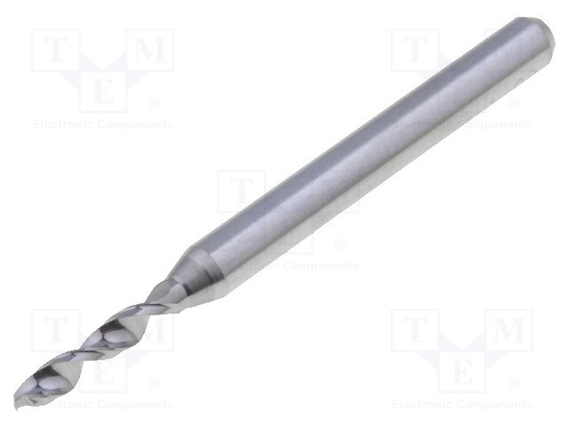 Drill bit; PCB; Ø: 1.9mm; L: 38.2mm; 1/8" (3,175mm)