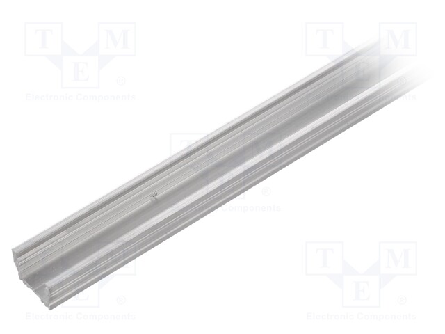 Profiles for LED modules; surface; natural; L: 2m; aluminium