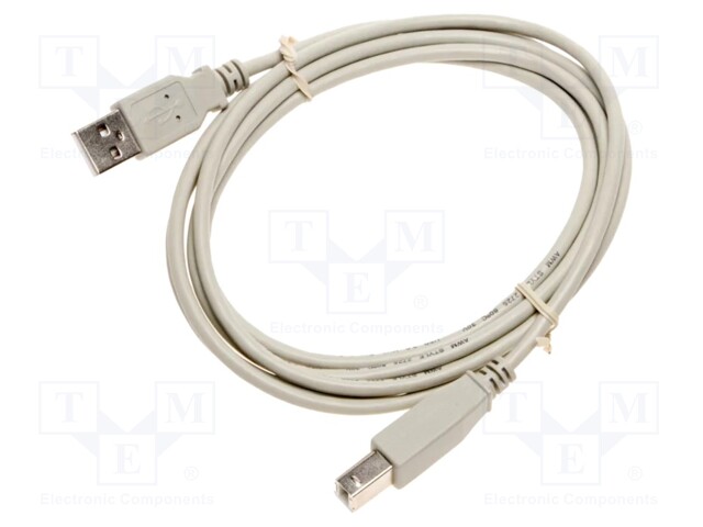 Connection cable; USB A plug,USB B plug; 1pcs.