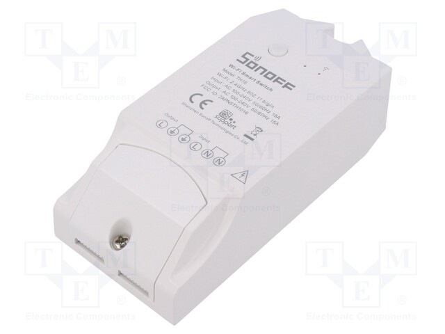 Temperature and humidity controller; 100÷240VAC; -10÷40°C; 15A