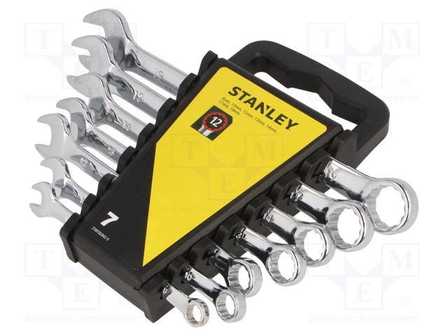 Key set; combination spanner; Pcs: 7