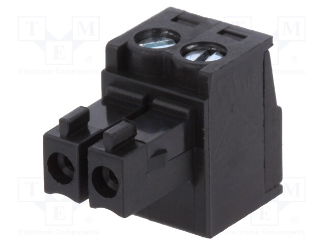 Pluggable terminal block; 3.5mm; ways: 2; straight; plug; female