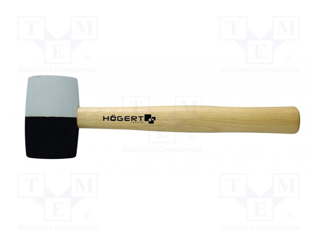 Hammer; 450g; round; ashwood; with a soft-face