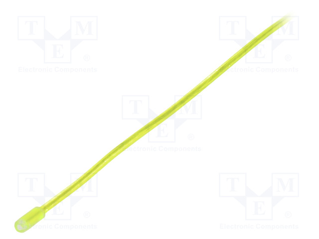 EL wire; Colour: fluorescent-green; 20÷220V; 360°; Temp: -10÷60°C