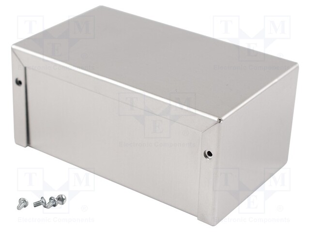 Enclosure: multipurpose; X: 76mm; Y: 127mm; Z: 56mm; 1411; aluminium