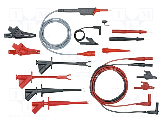 Probe: for oscilloscope; 500MHz(10: 1); BNC plug,test probe; 10: 1