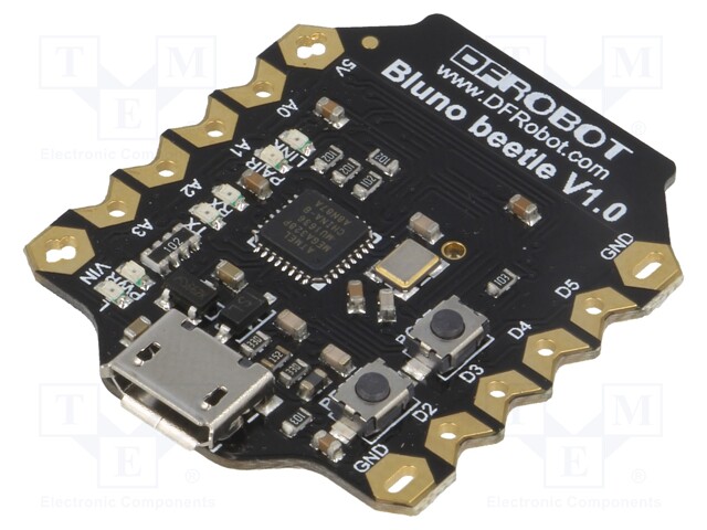 Controller; Arduino; ATMEGA328; 5VDC; PWM: 2; Anal.in: 4; Bluetooth