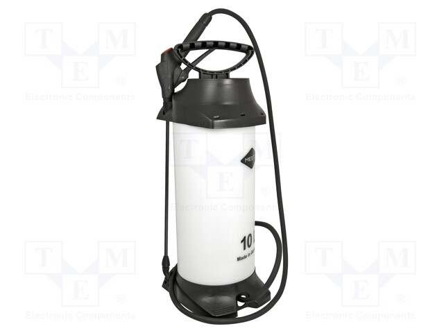 Compression sprayer; to acids; 10l; 3bar; Seal: FPM