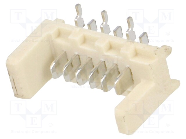 Socket; wire-board; male; PIN: 6; 1.27mm; SMT; PicoFlex; 1.2A; 250V