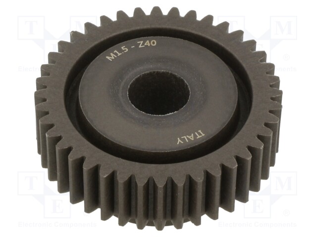 Spur gear; whell width: 30mm; Ø: 63mm; Number of teeth: 40; ZCL