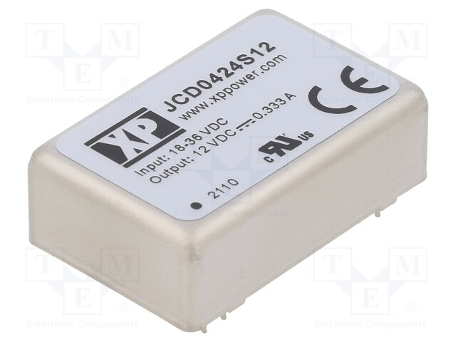 Converter: DC/DC; 4W; Uin: 18÷36V; 12VDC; Mounting: THT; Series: JCD