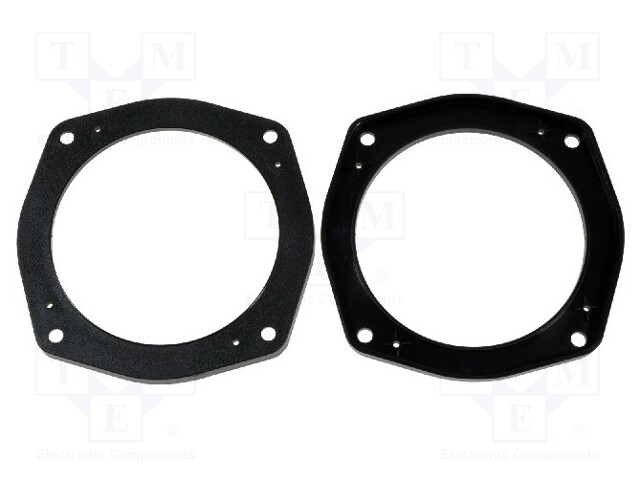 Speaker adapter; 130mm; Nissan Micra rear; Nissan Micra 2003->