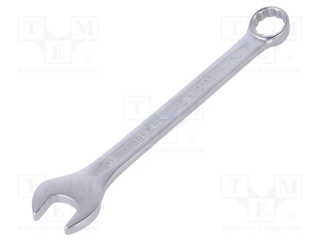 Key; combination spanner; 16mm; Overall len: 199mm; DIN 3113