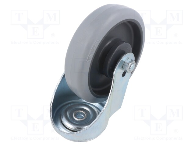 Transport wheel; Ø: 160mm; Mat: elastomer; Man.series: PE; -30÷80°C
