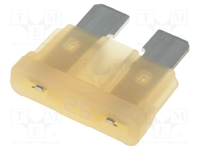 Fuse: fuse; 25A; 32V; automotive; 19mm; ATO