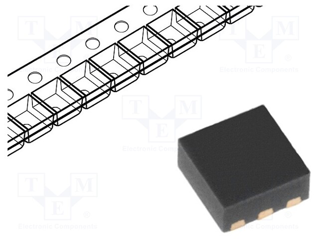 Transistor: N-MOSFET; unipolar; 30V; 3.6A; 1.5W; PQFN2X2
