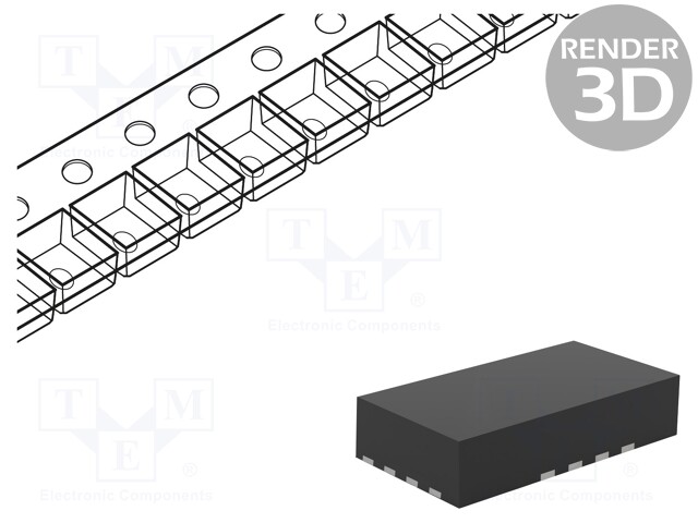 IC: digital; 3-state,4bit,bidirectional,transceiver,translator