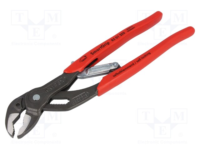 Pliers; adjustable,adjustable grip; 250mm; Blade: about 61 HRC