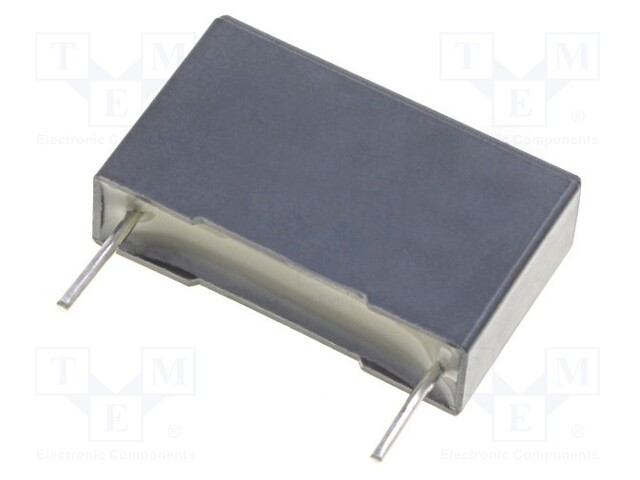 Capacitor: polypropylene; X2; 470nF; 22.5mm; ±10%; 26.5x7x16mm