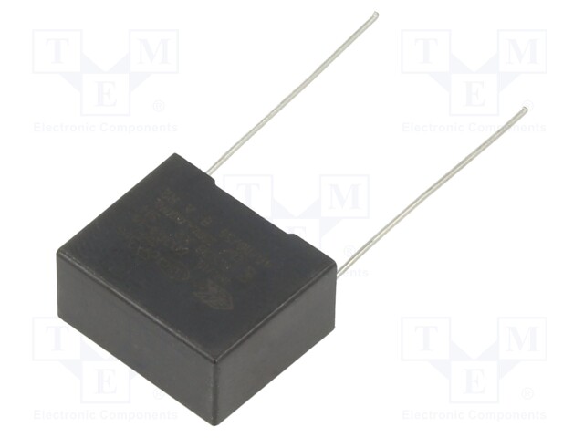 Capacitor: polypropylene; 0.22uF; 8.5x14.5x18mm; THT; ±10%; 25mm