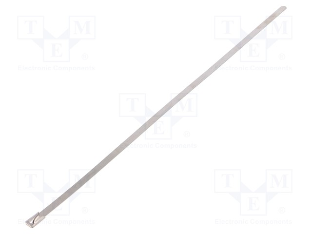 Cable tie; L: 260mm; W: 4.6mm; acid resistant steel; 445N; D: 0.25mm