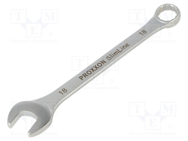 Wrench; combination spanner; 18mm