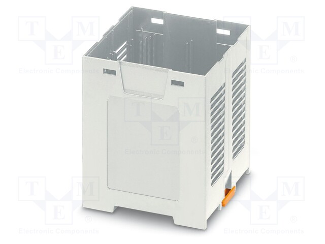 Enclosure: enclosure base; 70mm; ABS; grey; UL94HB; Series: EH 70