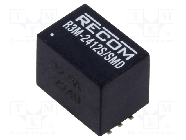 Converter: DC/DC; 3W; Uin: 9÷36V; Uout: 12VDC; Iout: 250mA; SMD; 2.7g