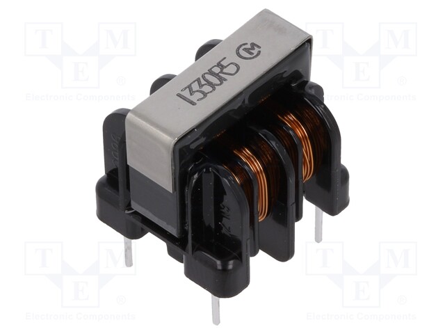 Inductor: wire; THT; 13mH; 500mA; 1.6Ω; 18x16x17.5mm; vertical