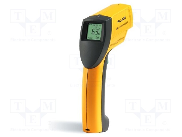 Infrared thermometer; LCD,with a backlit; -32÷535°C; ≤2m