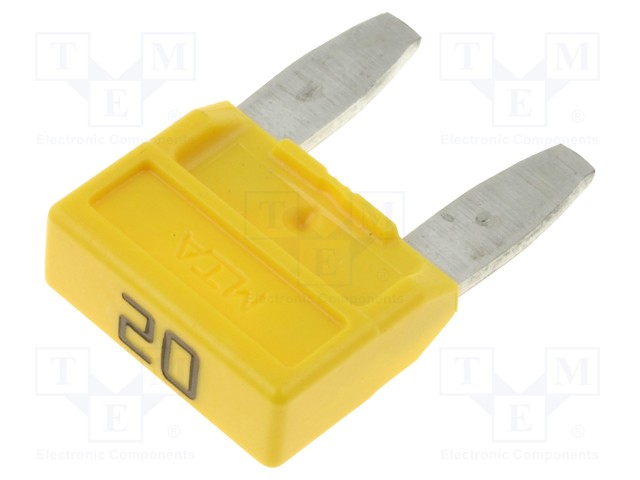 Fuse: fuse; 20A; 32V; automotive; 11,9mm; MINIVAL