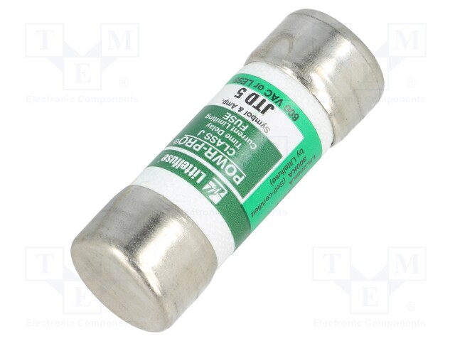 Fuse: fuse; time-lag; 5A; 600VAC; 300VDC; industrial; 20,6x57,2mm