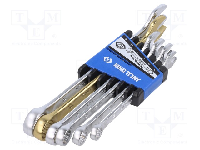 Wrenches set; combination spanner; Pcs: 6