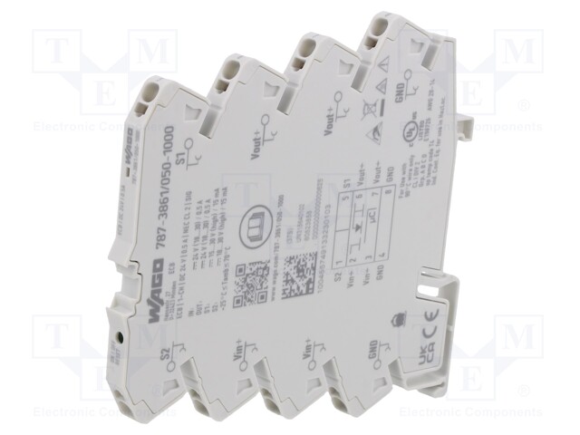 Circuit breaker; Inom: 0.5A; for DIN rail mounting; IP20; MCB