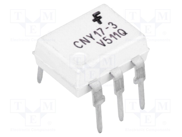 Optocoupler; THT; Channels: 1; Out: transistor; Uinsul: 4.17kV; DIP6