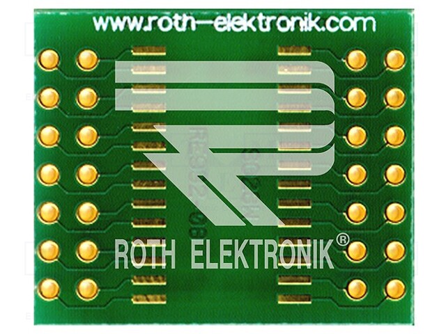 Board: universal; multiadapter; W: 21mm; L: 25.5mm; SO28W