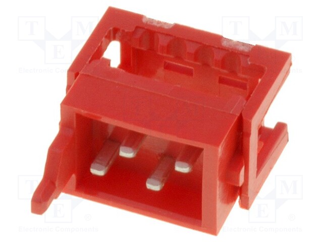 Plug; Micro-MaTch; male; PIN: 4; IDC; for ribbon cable; Layout: 2x2