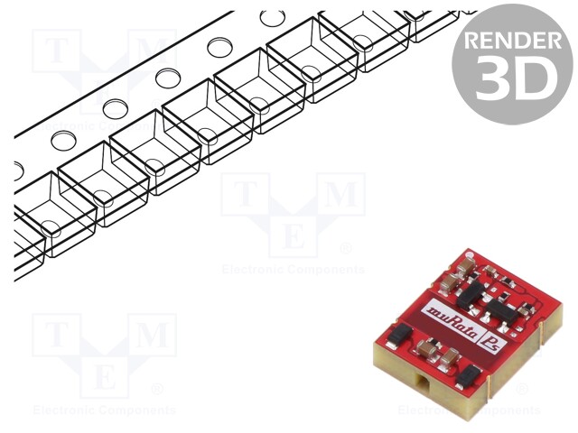 Isolated Board Mount DC/DC Converter, Medical, 1 Output, 2 W, 12 V, 167 mA